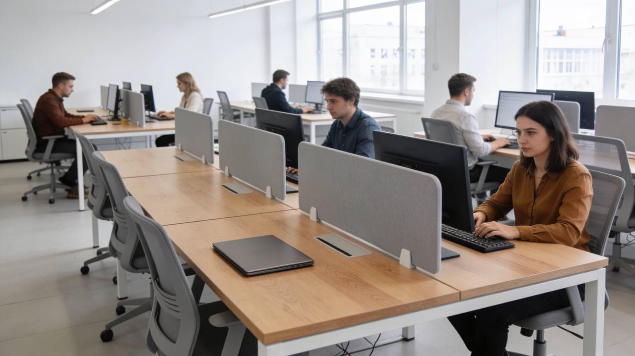 Больше половины компаний в России планируют возвращать сотрудников в офисы В 2026 году 62 работодателей собираются увеличить число обязательных офисных дней показал опрос 3 5 тыс руководителей и HR 27 компаний вводят 4 обязательных дня в неделю в офисе Еще 35 готовят жесткий гибрид с 3 фиксированными днями Полную удаленку готовы оставить только 14 а 24 сохранят текущую гибридную схему 48 объясняют такое решение тем что на удаленке команды хуже управляются Плюс падает скорость решений вовлеченность и сложнее контролировать KPI Еще около 18 видят просадку клиентского сервиса При этом 46 уже ждут рост текучки 34 допускают рост зарплат у тех кто сохранит более гибкие условия