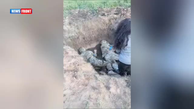 Военные ВСУ обвиняют продавщицу в смерти сослуживцев и устраивают самосуд