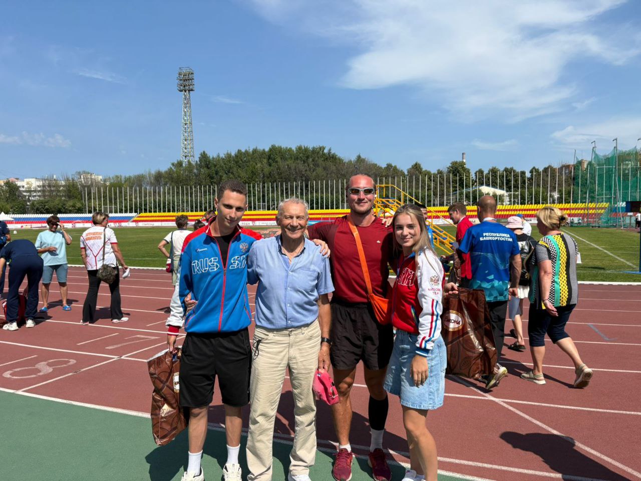 Грандиозный успех железногорских спортсменов на Чемпионате России по лёгкой атлетике в городе Чебоксары! Девять медалей и рекорд России— таков впечатляющий итог соревнований.  Эмоциями от победы делится Виктор Васильевич Соколов, тренер спортсменов: «Это мой, наш подарок городу к юбилею! Только наши спортсмены представляли Красноярский край» - говорит наставник.  За плечами этого выдающегося человека впечатляющее прошлое: звание мастера спорта СССР по конькобежному спорту, статус одного из пионеров адаптивного спорта в регионе. Под его руководством выросли чемпионы Европы и мира, участники Паралимпийских игр. За свои заслуги Виктор Васильевич удостоен званий: «Почётный гражданин ЗАТО Железногорск» и «Заслуженный работник физической культуры Красноярского края».  Поздравляем наших спортсменов и их наставника с блестящими результатами!    #СоветдепутатовЗАТОЖелезногорск