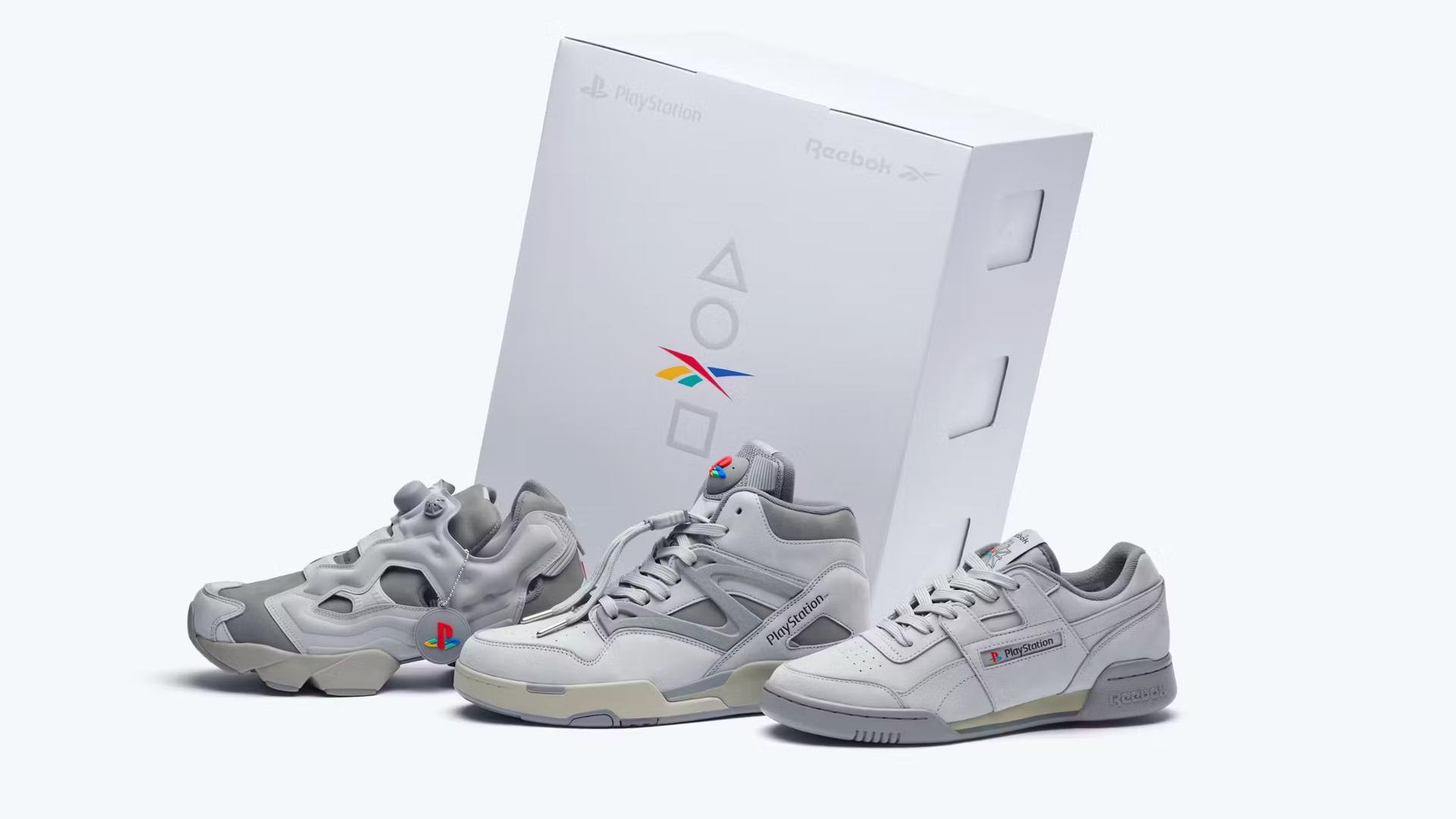 PlayStation выходит на улицы Reebok готовит кроссовки с ностальгией 90 х В честь 30 летия на американском и европейском рынках Reebok выпустит уникальные кроссовки вдохновлённые первой консолью Sony