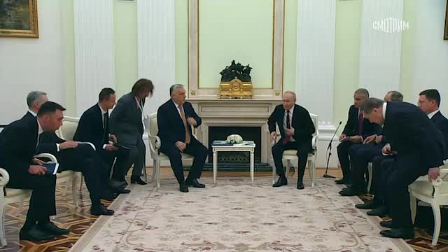 Переговоры Путина и Орбана длились более трех часов