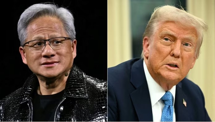 NVIDIA готова поставлять ИИ чипы H100 в Китай Президент США Дональд Трамп сообщил что компании вправе возобновить экспорт полупроводников включая чипы H100 с уплатой пошлин в размере 25 в пользу Соединенных Штатов investing investing