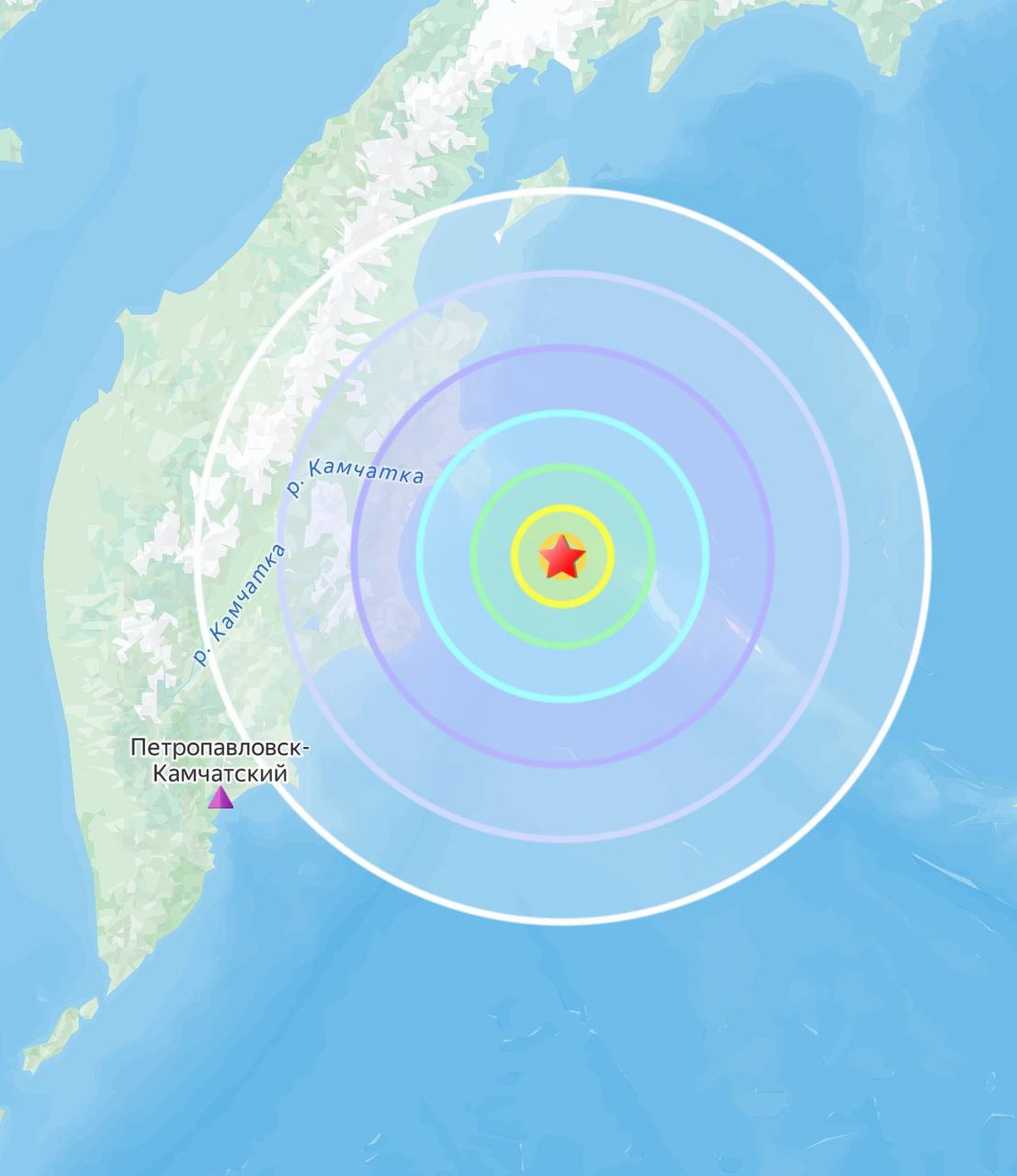 По оперативным данным в 4:15  время Камчатское  на расстоянии 155 км. от п. Усть-Камчатск произошло землетрясение магнитудой 6.0   Повторное землетрясение было зафиксировано в 06:07 на расстоянии 147 км от Усть-Камчатска магнитудой 5.2.  Жители всех населённых пунктов Усть-Камчатского округа могли ощущать подземные толчки.  На фото данные на 4:15 Данные уточняются!    А вы почувствовали?  #землетрясение