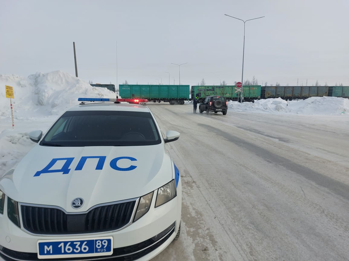 ‍ В Новом Уренгое автоинспекторы напомнили водителям правила проезда железнодорожного переезда.  4 февраля вблизи железнодорожного переезда сотрудники Госавтоинспекции провели профилактические беседы с водителями транспортных средств. Полицейские обратили внимание на то, что железнодорожный переезд — один из наиболее сложных и опасных участков дороги, требующий внимания и строгого соблюдения ПДД.   Кроме того, полицейские подчеркнули, что при приближении к переезду необходимо снижать скорость и быть готовыми к остановке. Водители также были предупреждены о том, что на некоторых переездах могут отсутствовать автоматические системы сигнализации, что делает их особой опасностью.  ‼ В Госавтоинспекции призывают участников дорожного движения соблюдать правила при движении через железнодорожные переезды, проявлять терпение и дисциплинированность. Помните, что, стремясь сэкономить несколько минут, вы можете остановить свою жизнь и жизни окружающих.     #мвдроссии #полиция #гибддянао #гибдд #янао #новыйуренгой