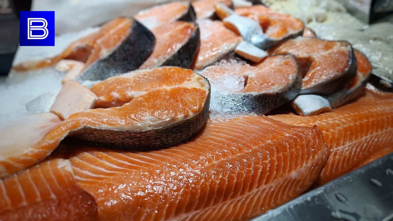 Около 57,1 тысячи тонн рыбной продукции отправили из Мурманской области на экспорт за первое полугодие 2025-го Об этом сообщили в Североморском Межрегиональном управлении Россельхознадзора. Продукцию экспортировали в страны Евросоюза, Китай, Южную Корею, ОАЭ, Марокко, Уругвай и др. Подпишись — Вести Мурман