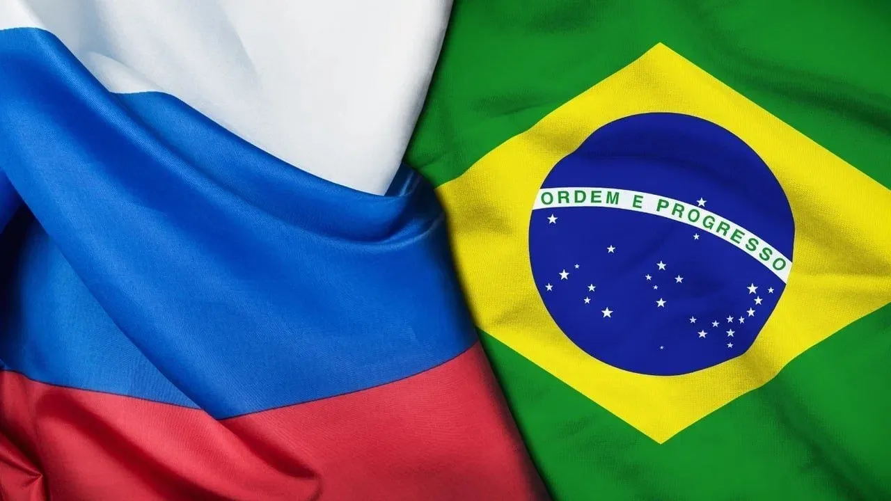 5 мая заместитель Министра иностранных дел Российской Федерации Г Е Борисенко принял Посла Федеративной Республики Бразилии в Москве С Родригеса дос Сантоса В ходе беседы состоялся доверительный обмен мнениями по ближневосточной проблематике с акцентом на ситуацию в зоне Персидского залива и её влияние на мировые рынки РоссияБразилия