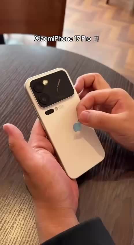 Пользователь преобразовал Xiaomi 17 Pro в iPhone 17 Pro с помощью простых шагов