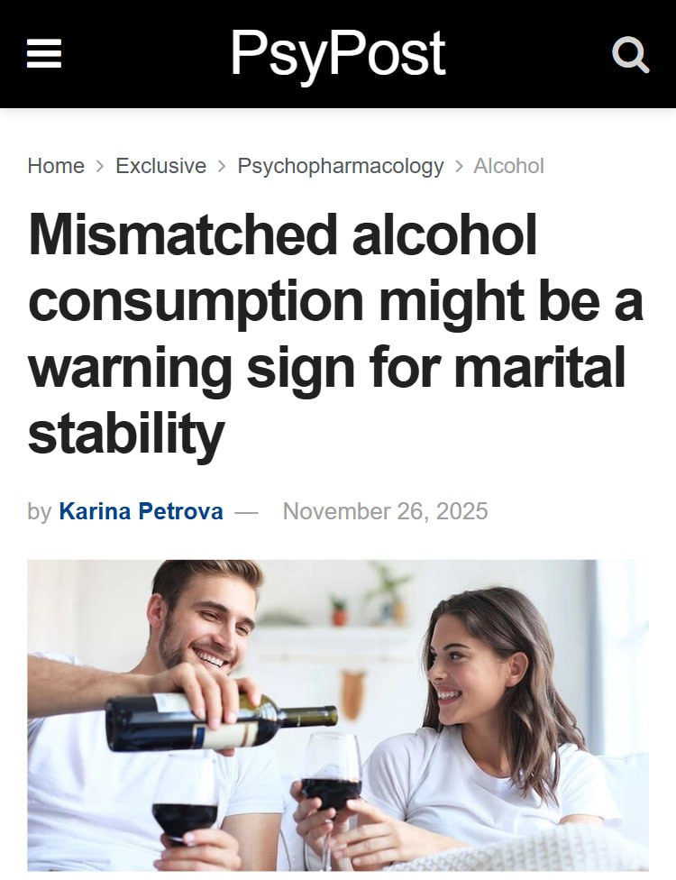 Разные привычки в алкоголе увеличивают риск развода на 47 Исследования показывают пары с разным отношением к алкоголю ссорятся чаще и разводятся почти в полтора раза больше Самые крепкие отношения у тех кто пьёт одинаково или совсем не употребляет