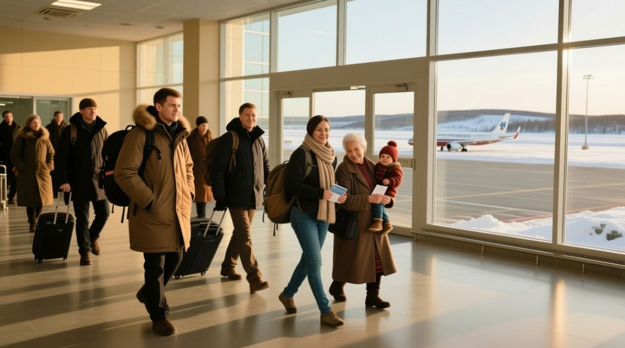 13 человек из других регионов России прибыли в Магаданскую область по программе повышения мобильности трудовых ресурсов   В рамках государственной программы повышения мобильности трудовых ресурсов Магаданской области реализуемой в составе национального проекта Кадры в этом году шесть колымских работодателей получили финансовую поддержку на сумму 13 миллионов рублей по одному миллиону на каждого из 13 трудоустроенных работников прибывших из других регионов России Средства направляются на покрытие различных расходов оплату авиабилетов аренду жилья приобретение мебели или автомобиля   vmagadanpress com 13 человек из других регионов россии при