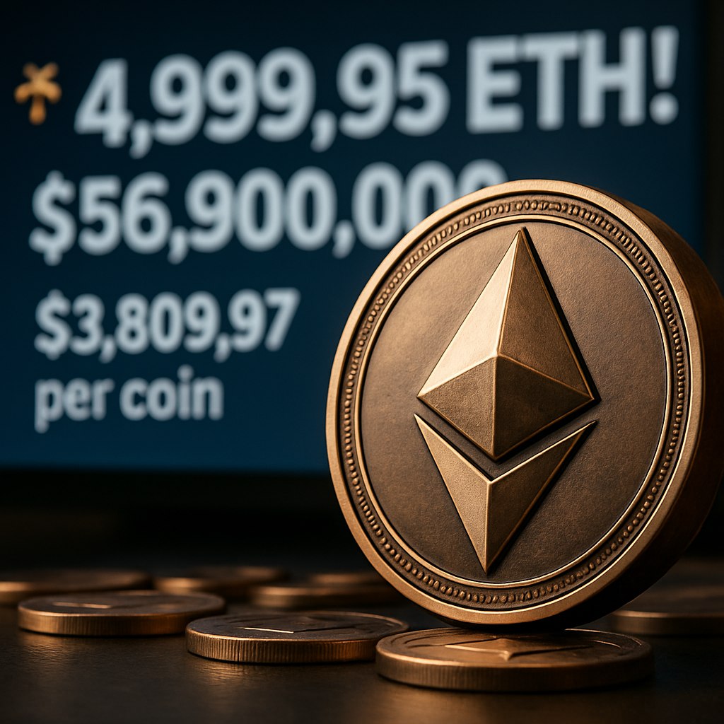 The Ether Machine приобрела почти 15 000 ETH на сумму $56,9 млн в честь 10-летия сети Ethereum! Каждая монета была куплена по цене $3809,97. Эта покупка стала частью долгосрочной стратегии компании по накоплению второй по капитализации криптовалюты. Наши ссылки Торгуем на Bybit Pro Energy