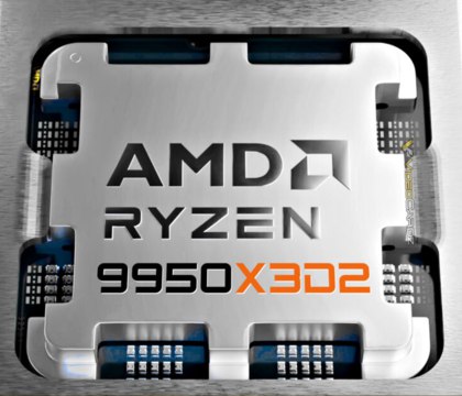 В PassMark и Geekbench появились результаты тестирования Ryzen 9 9950X3D2 В базе данных популярного синтетического бенчмарка PassMark появились предполагаемые результаты тестирования ожидаемого процессора Ryzen 9 9950X3D2 Согласно данным из записи PassMark этот чип имеет 16 физических ядер 32 логических потока и 192 МБ кэш памяти третьего уровня