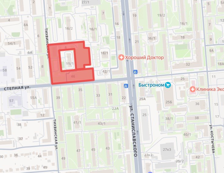 Мэрия Новосибирска намерена выставить на торги участок в границах улиц Степной и Тихвинской в Ленинском районе на территории могут появиться жилые 30 этажные дома Речь идёт об участке площадью 1 3 гектара его хотят застроить по программе комплексного развития территории КРТ Внутри квартала который хотят продать расположен 10 этажный дом он в зону КРТ не входит Застройщику купившему площадку предстоит расселить и снести барак на улице Тихвинской 11 Предельный срок застройки 2030 год Одобряем строительство высоток