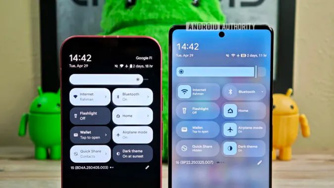 Android 16 получит крупнейший редизайн за годы — с размытием и новым UI Интерфейс получит повсеместное размытие фона, обновлённые плитки быстрых настроек, тонкие регуляторы громкости, переработанный экран блокировки и цветные элементы в настройках Также появятся новые формы иконок в лаунчере Pixel. Дата релиза пока неизвестна Как вам такой интерфейс? - хороший дизайн! - понятно, Андроид изуродовали Следи за новостями VA-PC Наш менеджер для связи