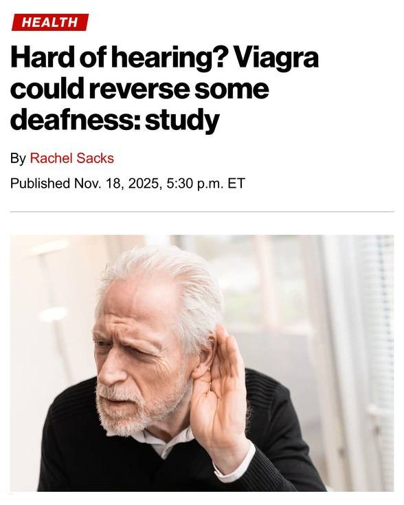 Учёные предложили лечить слух ВИАГРОЙ у неё неожиданно обнаружили такую способность В первую очередь это касается вида глухоты которая развивается из за сбоя в работе гена CPD Из за этого сбоя нарушается баланс аминокислоты аргинин и выработка оксида азота что приводит к стрессу и гибели клеток внутренних волосковых рецепторов Действующее вещество из виагры силденафил начинает стимулировать выработку оксида азота таким образом восстанавливая слух Расскажите об этом деду