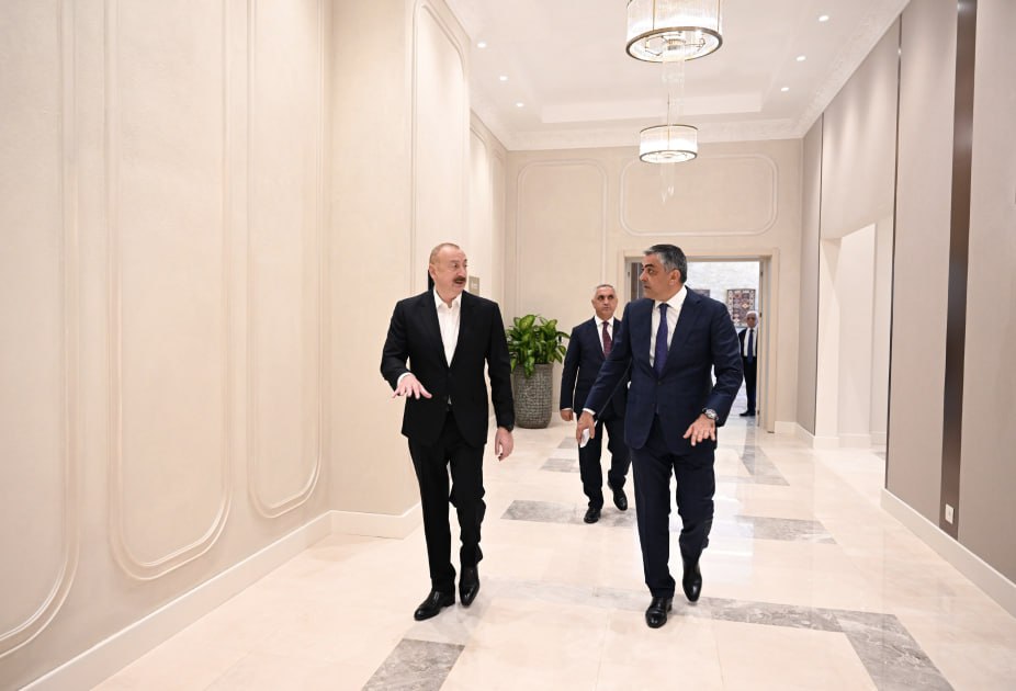 3 июля президент Азербайджанской Республики Ильхам Алиев принял участие в открытии Ханкендинского конгресс-центра.
