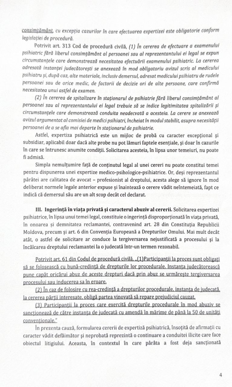 Суд отклонил запрос о стационарной психиатрической экспертизе в отношении Майи Санду поданный адвокатом Игорем Хлопецким в интересах Анны Михалаки Также суд отклонил просьбу о наказании Игоря Хлопецкого   Напомним односельчанка президентки Молдовы Майи Санду пенсионерка и бывший педагог Анна Михалаке в октябре 2024 года опубликовала на Facebook пост в котором заявила что дед нынешней главы государства был доносчиком при советской власти и участвовал в депортации молдаван После этой публикации президентка подала на женщину в суд обвинив её в клевете и нарушении чести достоинства и репутации Адвокат Михалаке Игорь Клопицкий утверждает что располагает документами подтверждающими участие Михаила Санду в репрессиях и они хранятся в одной из стран ЕС Более того юрист настаивает на проведении психиатрической экспертизы президентки считая что она ведёт себя агрессивно и патологически лжёт Санду требует у пенсионерки 50 тыс леев компенсации При этом пенсия Анны составляет менее 3 200 леев в месяц то есть требуемая сумма в 15 раз превышает её годовой доход После поста Михалаке лишилась работы и подверглась давлению со стороны активистов PAS Уже четыре месяца учительницу не берут ни в одну школу несмотря на острую нехватку педагогов в стране Теперь педагог осталась без работы без средств к существованию и под постоянным прессингом Судебный процесс по мнению оппозиции превратился в инструмент давления на граждан которые поднимают неудобные вопросы о прошлом семьи президентки Итог учительница вне закона деревня в страхе а демократию в Молдове подменяют политической расправой Подписаться Сайт Facebook YouTube TikTok Instagram Рекламa Прислать новость
