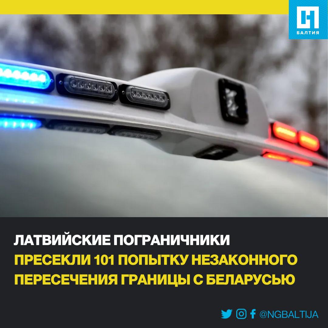 30 июля латвийские пограничники пресекли 101 попытку незаконного пересечения границы с Беларусью.  С начала 2025 года на латвийско-беларуской границе задержали уже 7911 человек, пытавшихся нелегально попасть в страну.