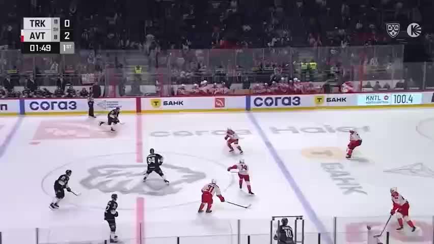 Автомобилист одержал победу над Трактором в матче КХЛ со счетом 5:1