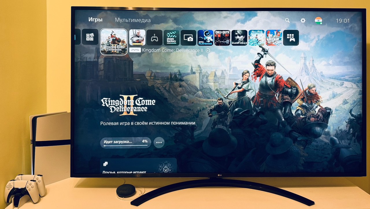 На PlayStation 5 началась предзагрузка Kingdom Come: Deliverance II; объем игры составляет 85 ГБ. Завтра будут опубликованы обзоры, поскольку журналисты получили свои копии четыре недели назад. Официальный релиз игры намечен на 4 февраля в 19:00 по московскому времени, и ожидается наличие русских субтитров.