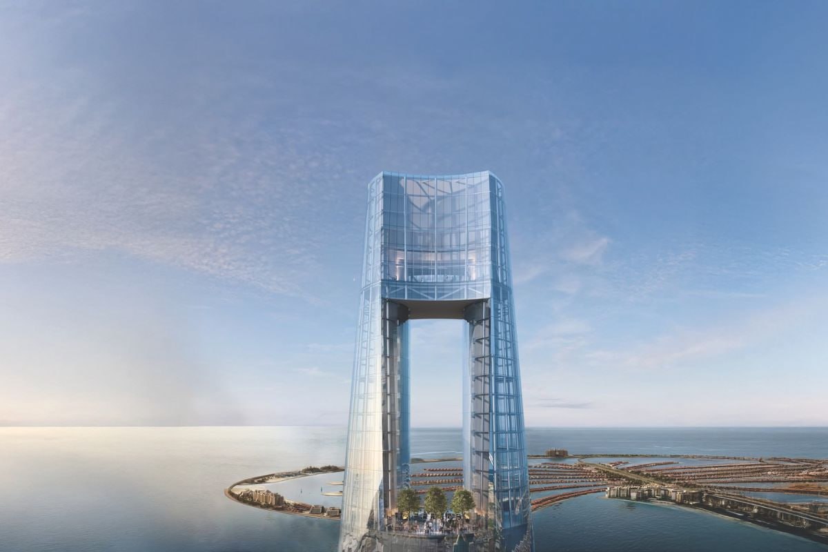 Самый высокий в мире отель Ciel Dubai Marina объявляет о скором открытии Ciel Dubai Marina это 82 этажная башня высотой 377 метров в которой имеется 1004 номера и люкса Отель откроет свои двери в ноябре 2025 года как самый высокий отель в мире с панорамным бассейном на головокружительной высоте Здание будет оснащено энергоэффективными системами системами сбора дождевой воды и зелеными крышами для поддержания биоразнообразия и снижения уровня жары в городе sharq analytics