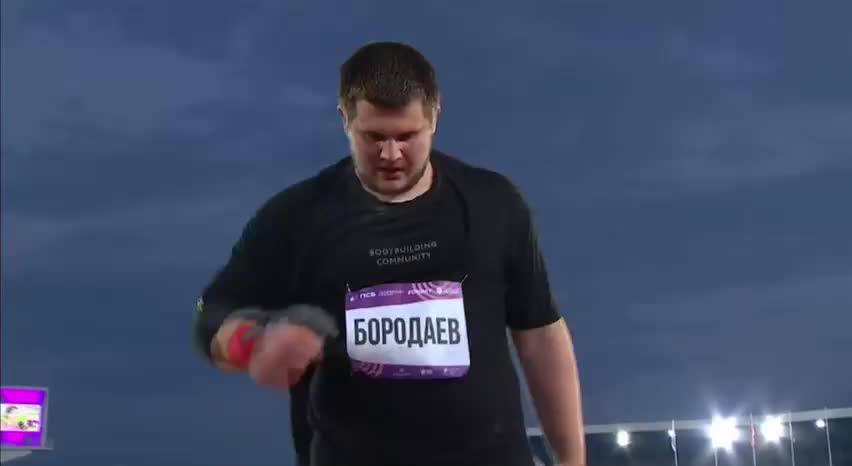 Семен Бородаев стал чемпионом России по толканию ядра с рекордным результатом