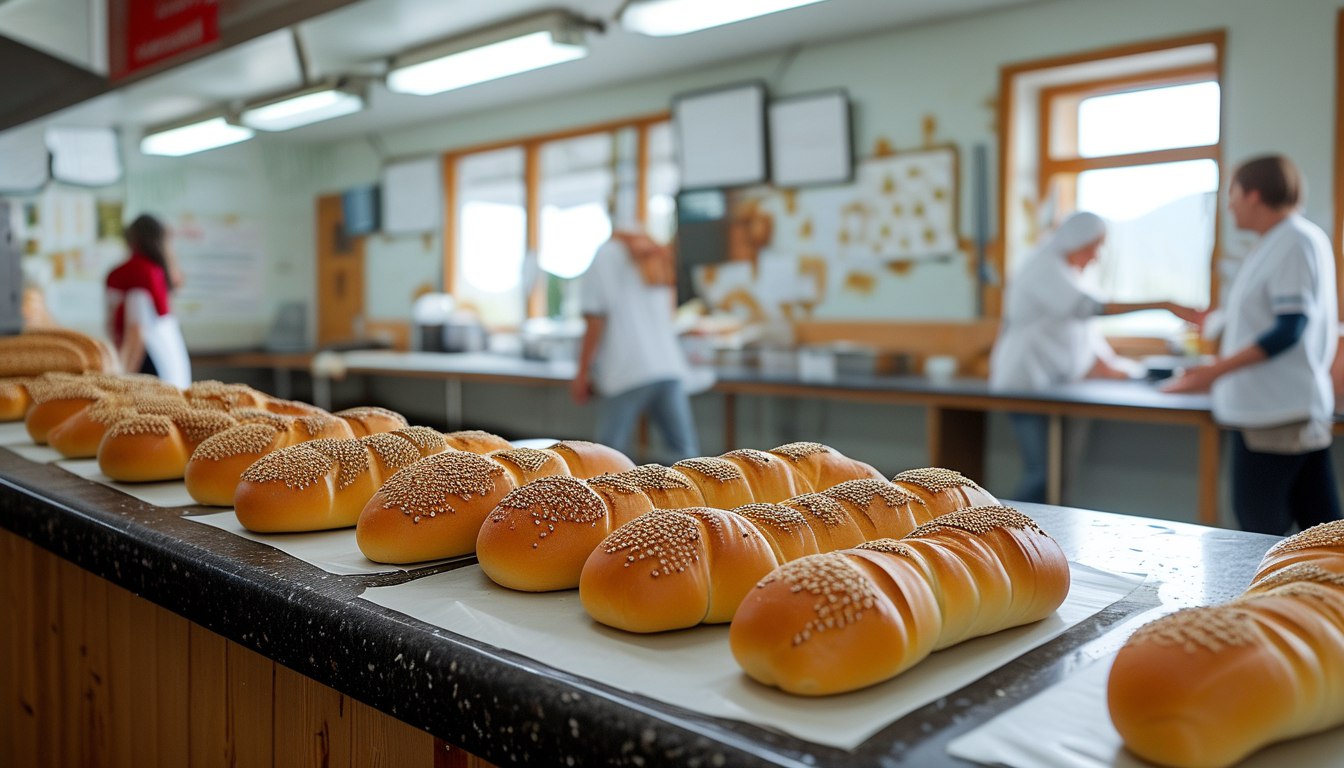 В столовой школы на Камчатке нашли хлеб с личинками n nВ школьной столовой села Милькова Камчатского края детям подали хлеб с личинками и насекомыми Инцидент вызвал возмущение родителей и местных жителей n nРегиональные службы организовали проверку санитарных условий питания и качества продуктов Родители считают что подобные случаи происходят не впервые и требуют усиления контроля над школьным питанием n nВласти пообещали меры для предотвращения повторения Ситуация подчёркивает необходимость строгого контроля за школьным питанием в отдалённых районах Камчатки