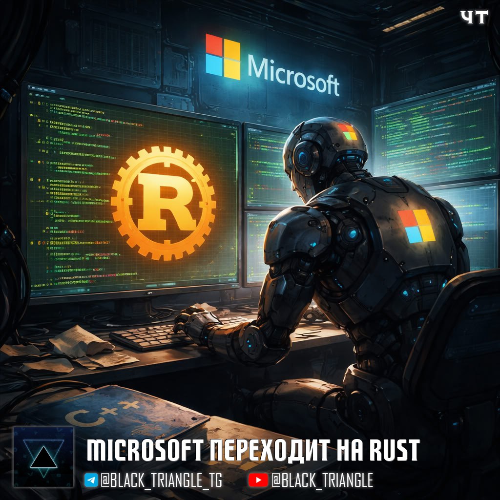 Microsoft планирует полностью избавиться от C и C к 2030 году заменив их на Rust с помощью ИИ Корпорация опубликовала громкое заявление о цели удалить каждую строку C и C из всех продуктов Microsoft до конца десятилетия Стратегия компании строится на комбинации алгоритмического анализа кода и ИИ агентов которые будут переписывать легаси код в промышленных масштабах Причина такого решения вполне конкретная по данным самой Microsoft около 70 всех CVE уязвимостей в их продуктах с 2006 года связаны с ошибками работы с памятью типичными для C C Rust решает эту проблему на уровне компилятора не позволяя скомпилировать небезопасный код Ещё в 2023 году подразделение Microsoft Azure запретило разработчикам начинать новые проекты на C C и обязало использовать Rust Microsoft уже переписала часть кода ядра Windows на Rust Windows 11 технически уже может загружаться с Rust кодом в ядре хотя пока эта функция отключена за feature флагом В ядре даже появился системный вызов полностью написанный на Rust News Soft Gear Links