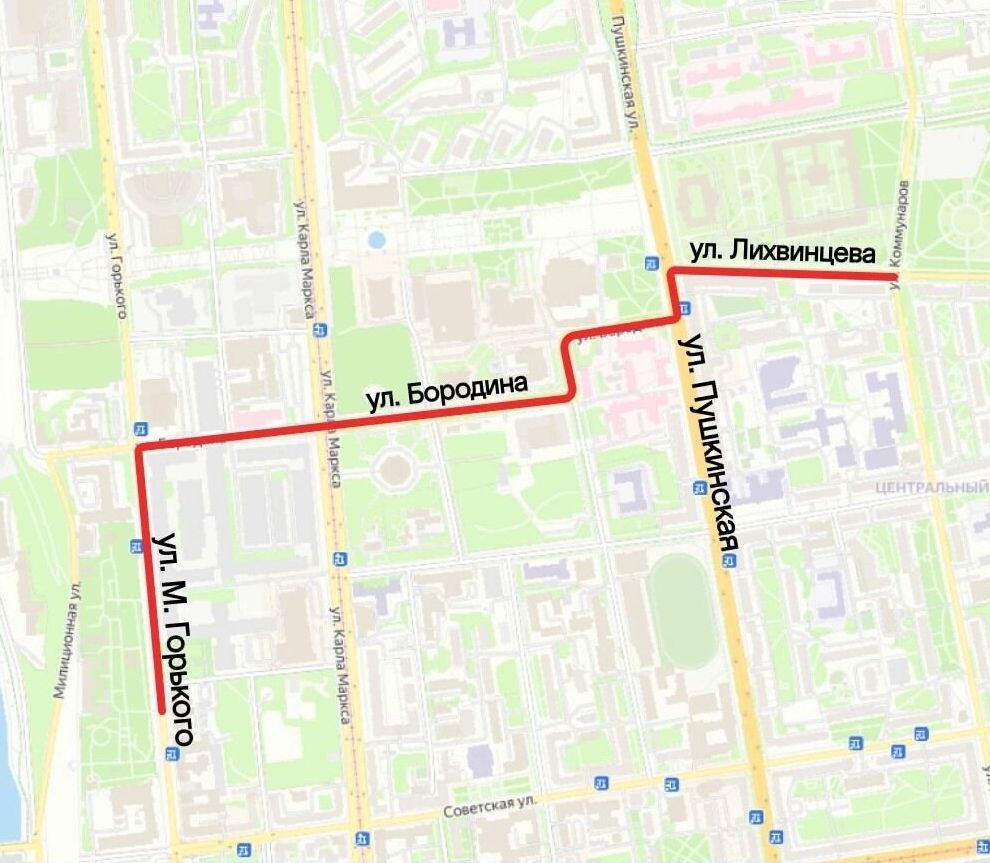 28 мая, в День пограничника, в центре Ижевска перекроют движение. Ижевск 28 мая будет отмечать День пограничника. Как и заведено, утром «зеленые фуражки» возложат цветы к Вечному огню, а затем колонной пройдут от сквера Победы до парка имени Горького. Здесь для участников и гостей праздника проведут концерт, будет работать полевая кухня. На время движения колонны с 10:40 до 11:30 перекроют участки улиц в центре города: по Лихвинцева от Коммунаров до Пушкинской ; по Пушкинской от Лихвинцева до Бородина; по Бородина от Пушкинской до Горького ; по Горького от Бородина до Летнего сада . -info