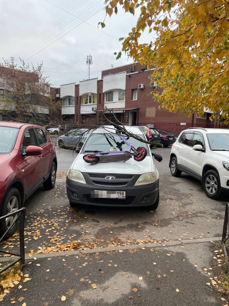 Во дворах пр Маршала Жукова кто то из местных жителей остался недоволен парковкой пишут местные жители Подписаться