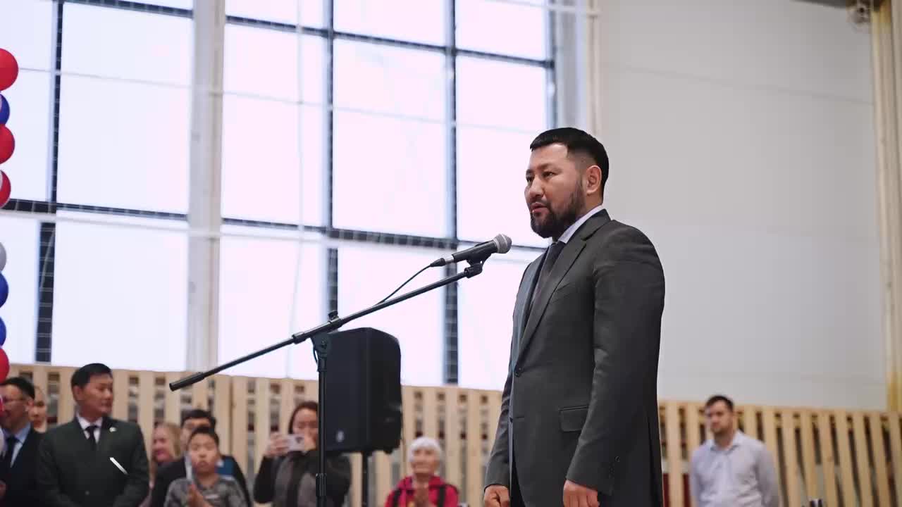 Открытие многофункционального спортивного зала в Якутске