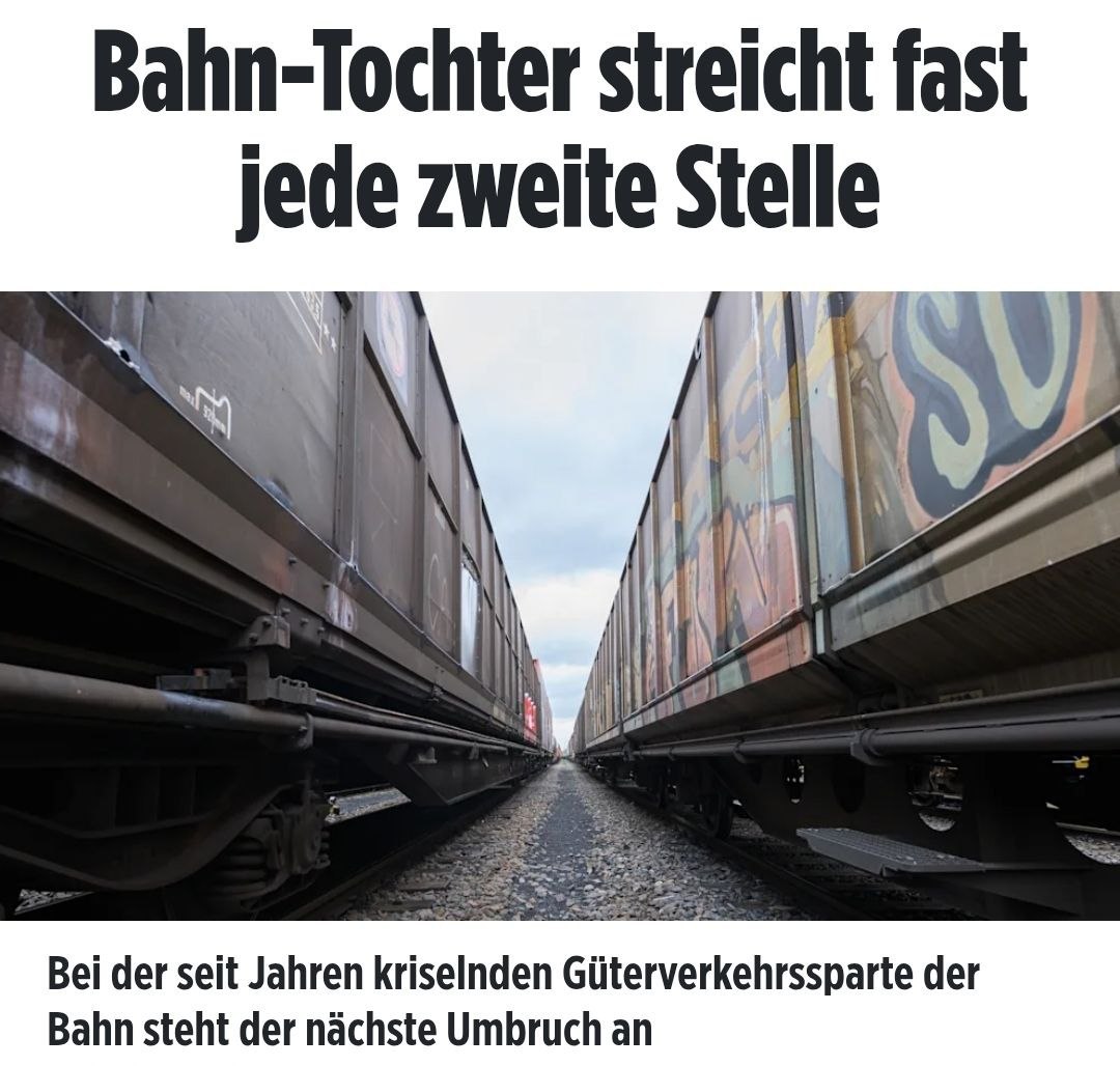 DB Cargo грузовое подразделение немецкой железной дороги сокращает около 6200 рабочих мест что составляет примерно половину всего персонала Причина резкое падение количества грузов особенно в химическом и металлургическом секторах которое в свою очередь является следствием катастрофы в индустрии rusputnikmd 2