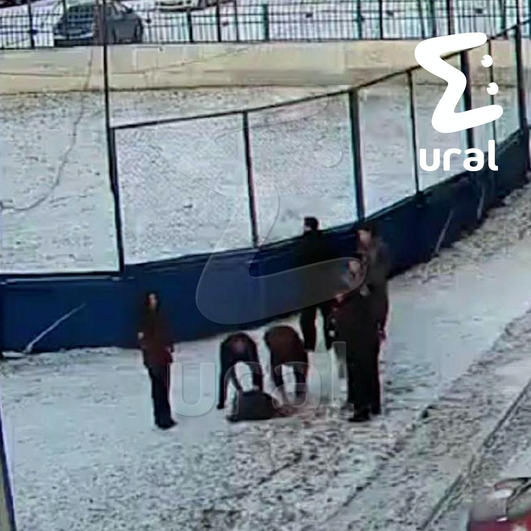 Барана зарезали на глазах у людей во дворе многоэтажки в Тюмени По словам очевидцев семь человек вытащили животное из Тойоты Камри и закололи у детского корта После погрузили тушу обратно в машину и уехали оставив на месте лужу крови и клочья шерсти Жители дома вызвали полицию теперь правоохранители разбираются что это было и законно ли вообще Подписывайся на Ural Mash