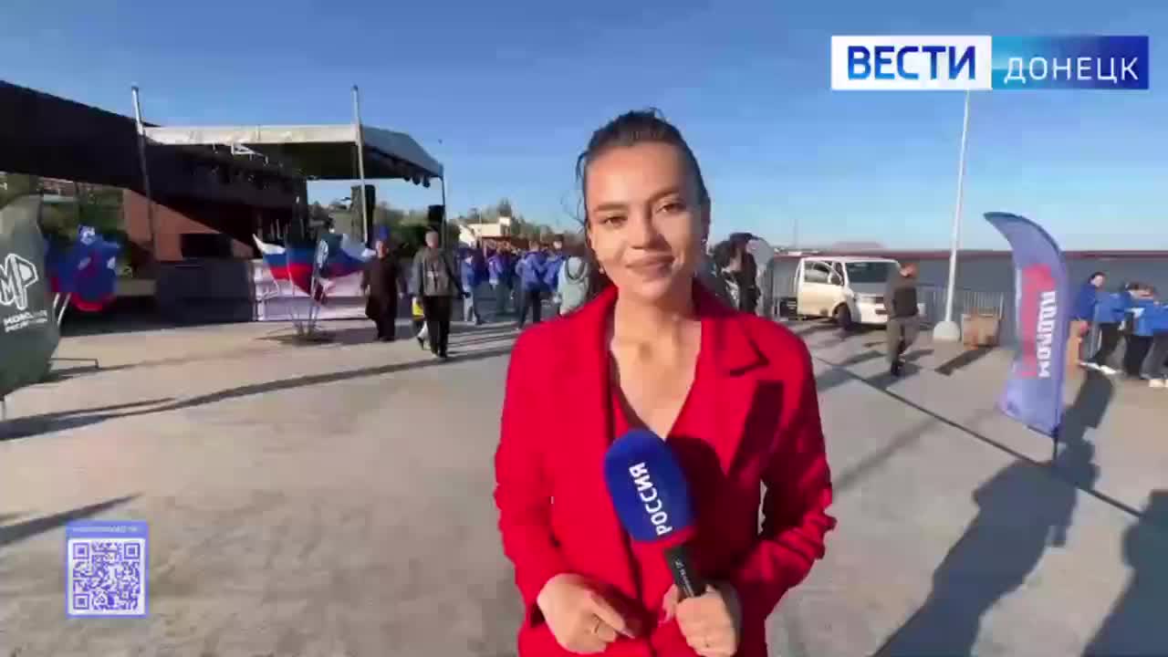В Мариуполе прошла присяга юнармейцев и фестиваль «Волна»