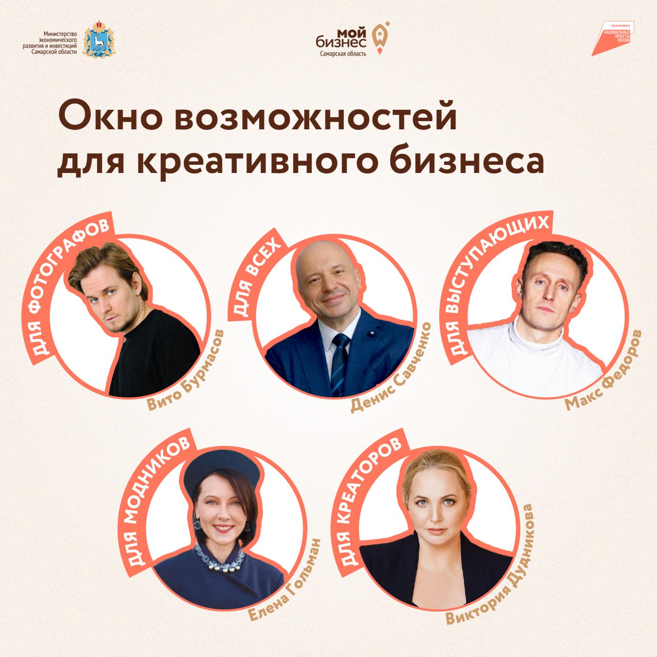В ноябре в центре Мой бизнес пройдет серия тренингов для креативных индустрий Поэтому если у вас есть креативный ОКВЭД проверить можно тут советуем обратить внимание на мероприятия 30 октября Тренинг Успешный фотограф полный гид по профессии Спикер фотограф в Москве и Самаре Вито Бурмасов Результат после тренинга новые авторские техники съемки план продвижения себя и своих услуг в 2026 понимание собственной ценности как профессионала 10 ноября Тренинг Твой модный бизнес от стартапа до лидерских позиций Спикеры Елена Гольдман fashion аналитик куратор международного проекта Я модель и Виктория Дудникова создательница Don Fashion Week и глянцевого журнала МодаИдет Результат после тренинга понимание как интегрировать модные тренды в свой бренд план по организации производства механики развития личного бренда в модной индустрии 13 ноября Тренинг Правовые основы брендирования товарные знаки и региональные бренды Спикер Денис Савченко заместитель начальника Центра Федеральный институт промышленной собственности Роспатент Результат после тренинга инструкция как зарегистрировать товарный знак понимание что такие патентные тролли и как с ними быть 14 ноября Тренинг PR база для малого бизнеса Спикер Денис Савченко руководитель PR агентства Центр Прикладных Коммуникаций Результат после тренинга набор PR инструментов для продвижения вашего бизнеса навык построения PR стратегии 17 ноября Тренинг Искусство самопрезентации Как готовиться к выступлениям Спикер Макс Федоров бренд продюсер команды FЁDOROV и сооснователь агентства ENDY Результат после тренинга навык создавать эффективную презентацию своего проекта уверенность в себе и своем проекте без синдрома самозванца