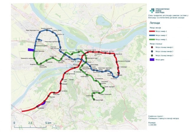 Китайская компания разработает 3-ю линию метро в Белграде  Белградский метрополитен заключил контракт с консорциумом во главе с Китайской железнодорожной корпорацией CRDC на разработку и подготовку технической документации для строительства 3-й линии метро. Стоимость контракта – 2,28 млрд динаров  $20 млн .   В консорциум также входят американская инженерная компания WSP Louis Berger, сербская дизайн-компания Ko Dizajn Belgrade и местные субподрядчики. На линии будет 22 станции.  В марте прошлого года городской оператор ЈКП „Београдски метро и воз“ подписал соглашение с Alstom и PowerChina, которые уже занимаются реализацией проектов 1-й и 2-й линий Белградского метрополитена, в соответствии с которым PowerChina будет строить 3-ю линию метро, в то время как Alstom будет поставлять подвижной состав и системы сигнализации и коммуникации.   Фото: b92.net