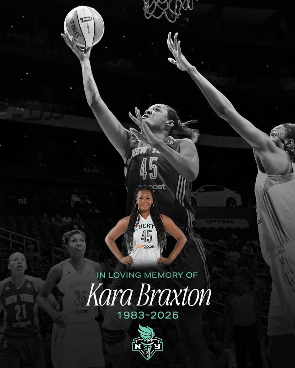 Выступавшая в России американская баскетболистка Кара Брэкстон скончалась в 43 года Об уходе из жизни спортсменки сообщает сайт WNBA В России Брэкстон выступала за оренбургскую Надежду в 2012 2013 годах с которой брала бронзу чемпионата Баскетболистка дважды побеждала в WNBA с клубом Детройт Шок Некоторые СМИ сообщили что Брэкстон могла погибнуть в ДТП в Атланте Подписывайтесь на РИА Новости Спорт в MAX