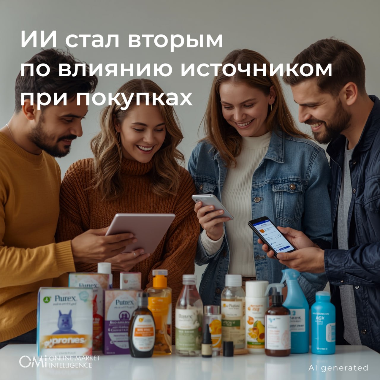 ИИ стал вторым по влиянию источником при покупках Согласно исследованию IAB и Talk Shoppe искусственный интеллект занял второе место по влиянию на решения покупателей уступив лишь поисковикам и обогнав рекомендации друзей и сайты ритейлеров Уже 46 пользователей применяют ИИ при каждой или почти каждой покупке а 80 намерены делать это чаще Потребители отмечают что ИИ делает покупки более интуитивными персональными и даже приятнее 85 считают рекомендации релевантными 83 считают что шопинг с ИИ интереснее Однако только 46 полностью доверяют советам ИИ и почти все 89 всё равно перепроверяют информацию  ИИ постепенно перестраивает путь к покупке он делает его умным диалоговым и событийным  Не просто инструмент продвижения а полноценный участник процесса выбора  Происходит видимый сдвиг в логике анализа классическая воронка теряет актуальность а в центр внимания выходят микро моменты взаимодействия и степень доверия потребителей к рекомендациям ИИ Подробнее в статье рынок и тренды Online Market Intelligence