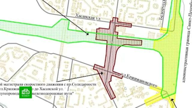 В Петербурге появится новая транспортная развязка Сегодня в Смольном утвердили проект планировки дорожного объекта который соединит проспекты Солидарности и Наставников а также обеспечит удобные заезды на Широтную магистраль скоростного движения Строительство будет осуществляться в районе улиц Кржижановского и Хасанской Помимо быстрой связи Невского и Красногвардейского районов ликвидируют железнодорожный переезд где все последние годы скапливаются пробки Общая протяженность развязки составит почти километр Она будет иметь от четырех до шести полос в оба направления что позволит пустить по ней и общественный транспорт включая трамваи Подписаться на НТВ Петербург Буст канала