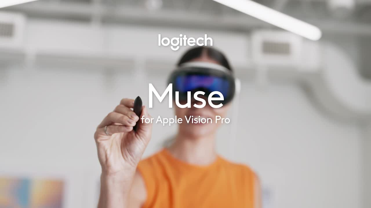 Logitech анонсирует стилус Muse для Apple Vision Pro с функциями для художников