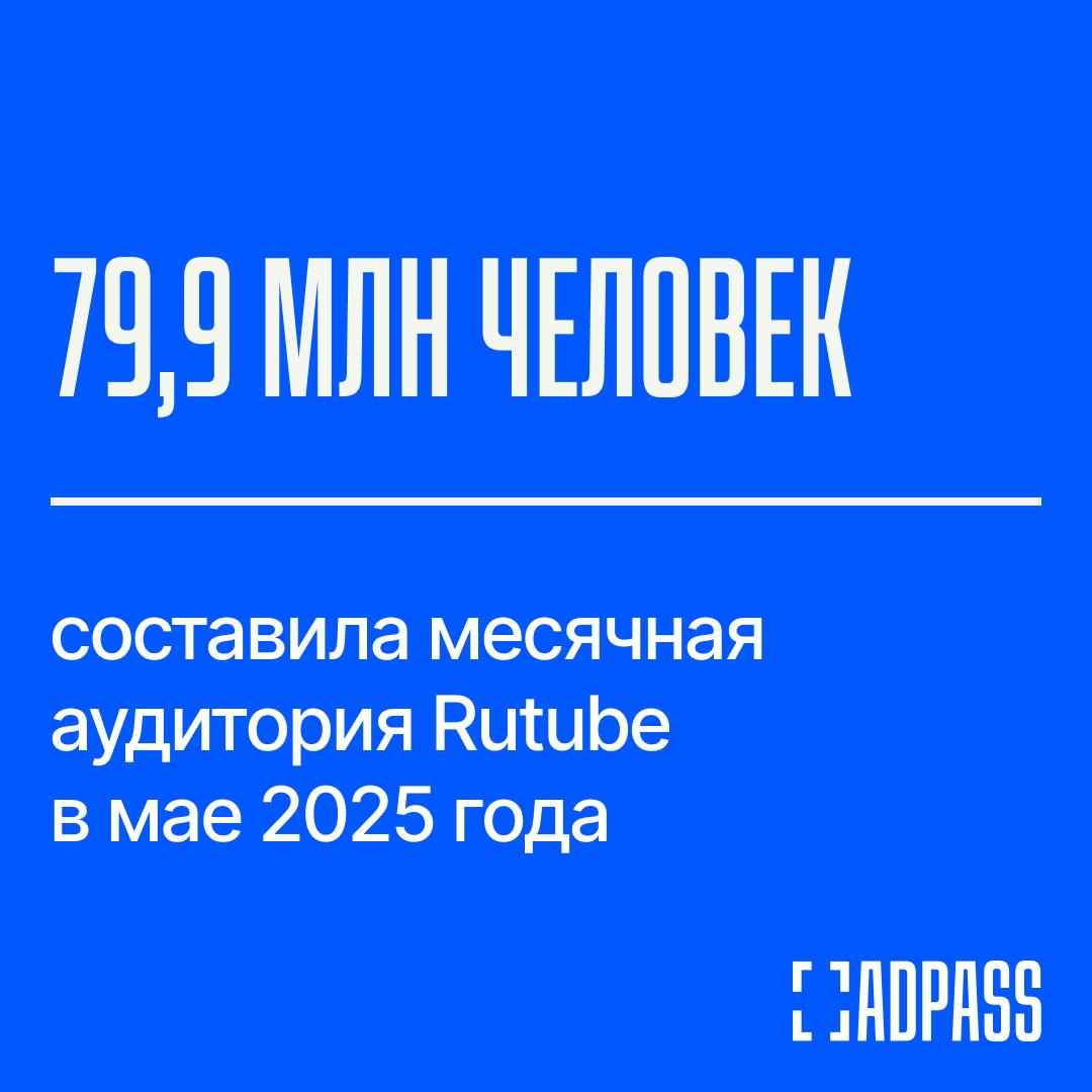Rutube обогнал YouTube по месячной аудитории Среднедневной охват Rutube составляет 16-20 млн пользователей, месячный — 80 млн, рассказал на ПМЭФ гендиректор «Газпром-Медиа Холдинга» Александр Жаров. Эти же данные сегодня опубликовали «Известия» со ссылкой на замер Mediascope в мае. По данным измерителя, рост месячной аудитории Rutube год к году составил 71,5% и он обогнал YouTube с майской месячной аудиторией 78,9 млн. Данных по среднедневному охвату YouTube нет, в апреле он составил 27,5 млн человек. Но нужно учитывать, что в данные Mediascope включен эмбедированный просмотр на других сайтах встраиваемый html-код, позволяющий разместить ролик с видеохостинга на внешних ресурсах , а другие видеоплатформы считаются без него. Гендиректор «Газпром-Медиа Холдинга» объявил на форуме, что Rutube, Premier и Yappy объединят в единую цифровую платформу под брендом Rutube в первом полугодии 2026 года. Александр Жаров также поделился цифрами по смотрению Rutube за границей они скромные . В 2025 году в тройке лидеров: Казахстан — 147 млн просмотров, США —144 млн просмотров, Беларусь — 126 млн просмотров. Подписаться