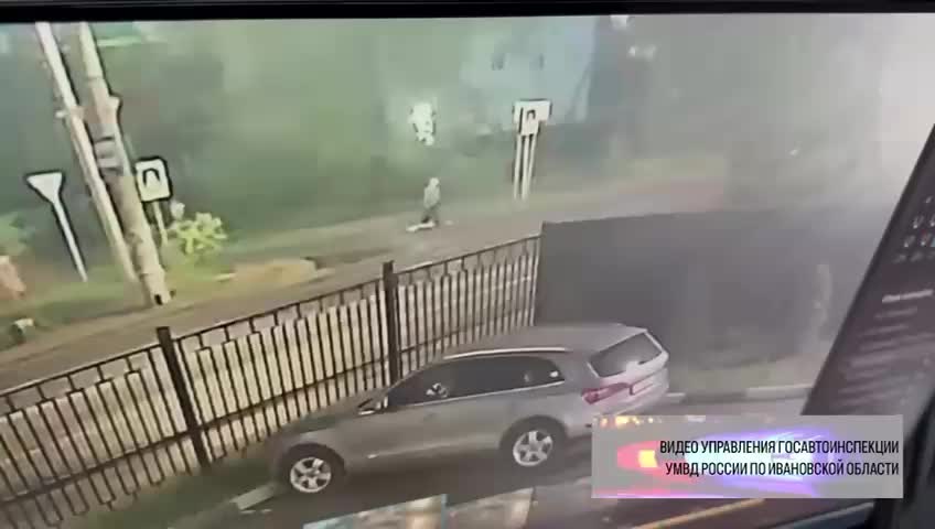 ДТП с юным велосипедистом в Пензе: момент аварии зафиксирован камерами