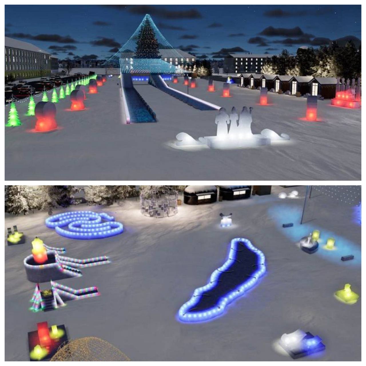 На пл Советов начали возводить Новогодний городок             ссылка тут Когда уже не терпится ощутить новогоднее настроение На площади Советов выставили ограждения значит скоро начнут строить сказку В этом году тематика городка Путешествия на Байкал Будет ледяная чаша в форме Байкала ледяные скамейки с омулем ледяные буузы и другие скульптуры А к Деду Морозу и Снегурочке присоединится Белый Старец На городок в этом году потратят почти 12 миллионов                 Связаться с нами можно через кнопку Написать нам                 Все объявления Бурятии здесь   doska03bur