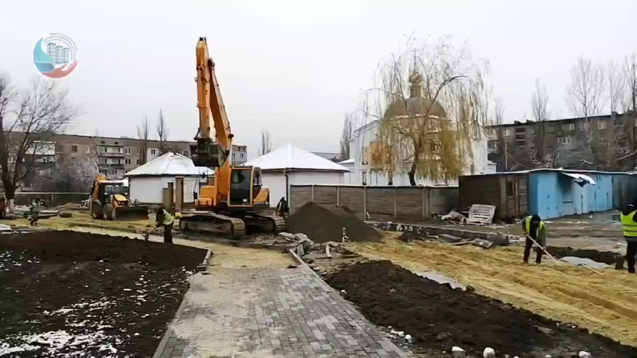 Благоустройство общественной территории на ул. Горняцкой в Перевальске завершится в декабре