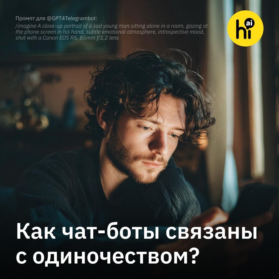 Пользователи ИИ компаньонов чаще испытывают одиночество тревогу и стресс Это выяснили ученые из университета Тампере опросив почти 6 тыс человек из Франции Германии Италии Финляндии Польши и Ирландии Оказалось в этих странах от 9 до 18 жителей общаются с социальными чат ботами такими как Replika и Character AI При этом частота личного общения не связана с использованием чат ботов ИИ компаньоны не заменяют общение с друзьями и близкими а существуют параллельно с ним Что это значит Исследователи не утверждают что чат боты заставляют испытывать одиночество трудно сказать что здесь причина а что следствие Вероятно люди которые испытывают психологические проблемы в жизни чаще ищут утешения у ИИ компаньонов полагают ученые Разработчики часто позиционируют свои продукты как друга который поддержит в трудной ситуации Однако результаты показывают что оказать действенную психологическую помощь они не могут А как вы считаете зачем люди общаются с чат ботами не хватает живого общения нужна поддержка чтобы сбежать от реальности Подпишитесь на Hi AI