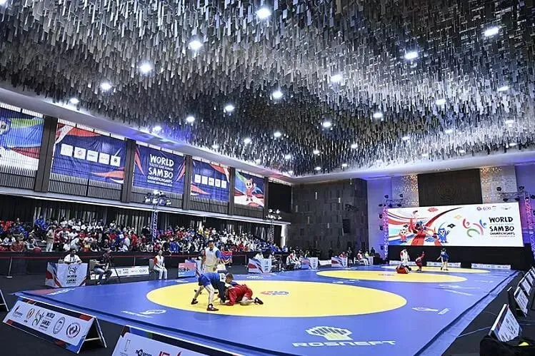 Россияне выиграли общекомандный медальный зачет Чемпионата Европы по самбо в Тбилиси Они завоевали 13 золотых три серебряные и четыре бронзовые медали Мы в МАХ