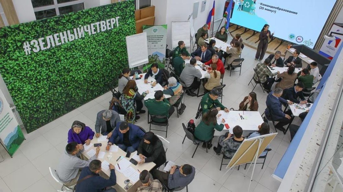 Аллаиховский улус стал лидером акции Зеленый четверг среди северной группы районов Якутии В рамках годичного совещания Министерства экологии Якутии состоялась стратегическая сессия по масштабированию и продвижению экологического проекта Зелёный четверг Проект инициированный Минэкологии Якутии доказал свою эффективность и получил широкий отклик об этом сообщают ВестиСаха Подробнее   xn 80aeofa1bhpfd4hwb xn p1ai allaihovskij ulus stal liderom akczii zelenyj chetverg sredi severnoj gruppy rajonov Подписывайтесь на наши каналы и будьте в курсе всех новостей и событий     t me allaikha pr     t me ulusmedia