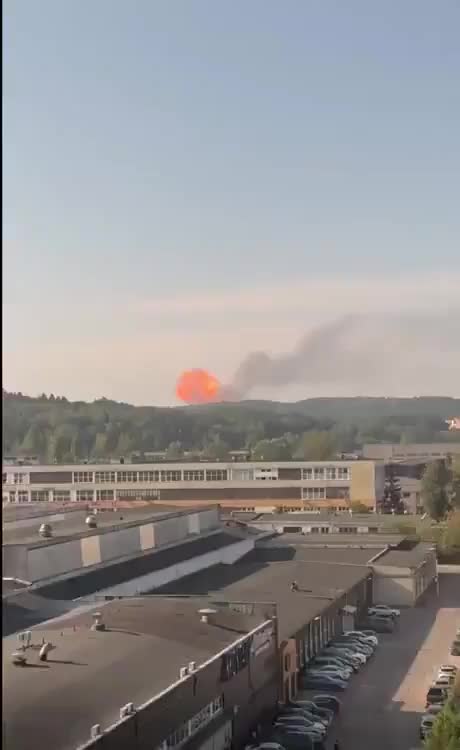 Из-за пожара в Вильнюсе изменен маршрут поезда из Москвы в Калининград