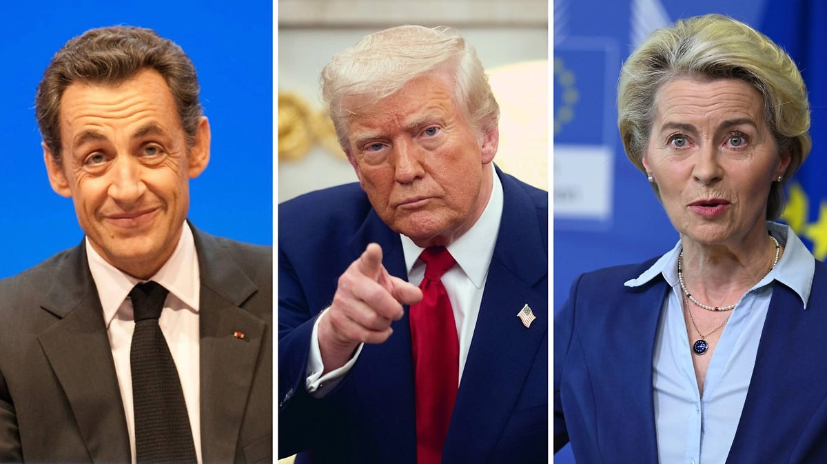 Фон дер Ляйен Саркози и Трамп удостоились антипремий 2025 от Politico Газета Politico объявила лауреатов своих ежегодных антипремий за 2025 год среди которых оказались бывший президент Франции Николя Саркози действующий президент США Дональд Трамп и глава Еврокомиссии Урсула фон дер Ляйен Об этом сообщает само издание Антипремии носящие ироничные названия достойные сожаления и полностью заслуженные были вручены за ряд скандальных или спорных достижений Саркози получил награду за стойкость в тюрьме Он провёл за решёткой 20 дней а затем выпустил об этом книгу на 216 страниц В издании ехидно подсчитали что на каждый день заключения пришлось по 11 страниц текста Трамп отмечен за активное использование искусственного интеллекта Он публиковал в соцсетях сгенерированные ИИ ролики где к примеру летал на истребителе и сбрасывал грязь на протестующих Глава Еврокомиссии Урсула фон дер Ляйен удостоилась антипремии за свою неудачную борьбу с пошлинами Трампа Ей не удалось их полностью предотвратить хотя итоговые тарифы в 15 оказались ниже первоначально угрожавших 30 Геополитика