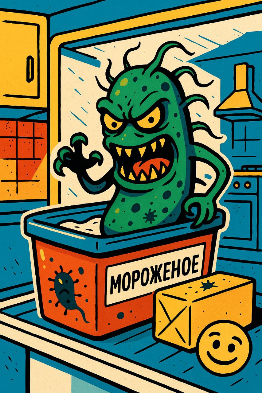 Внимание, нижегородцы! В молочке — кишечная палочка! Лаборатория провела проверку 329 образцов молочной продукции в регионе — и результаты могут испортить аппетит: Мороженое — с кишечной палочкой Сливочное масло — тоже с кишечной палочкой Творог — с плесенью Сырое молоко — с превышением микробов Всего зафиксировано 9 заражённых проб, проверки шли с января по апрель. Анализы отправлены в Россельхознадзор — меры будут приняты. Но вывод очевиден: не вся молочка одинаково полезна. Берегите себя и выбирайте продукты с умом! И пусть кишечная палочка остаётся только в учебниках по биологии. Подпишись, чтобы не путать бифидобактерии с кишечной палочкой