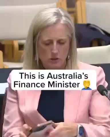 Министр финансов Австралии испытывает трудности с бюджетной речью